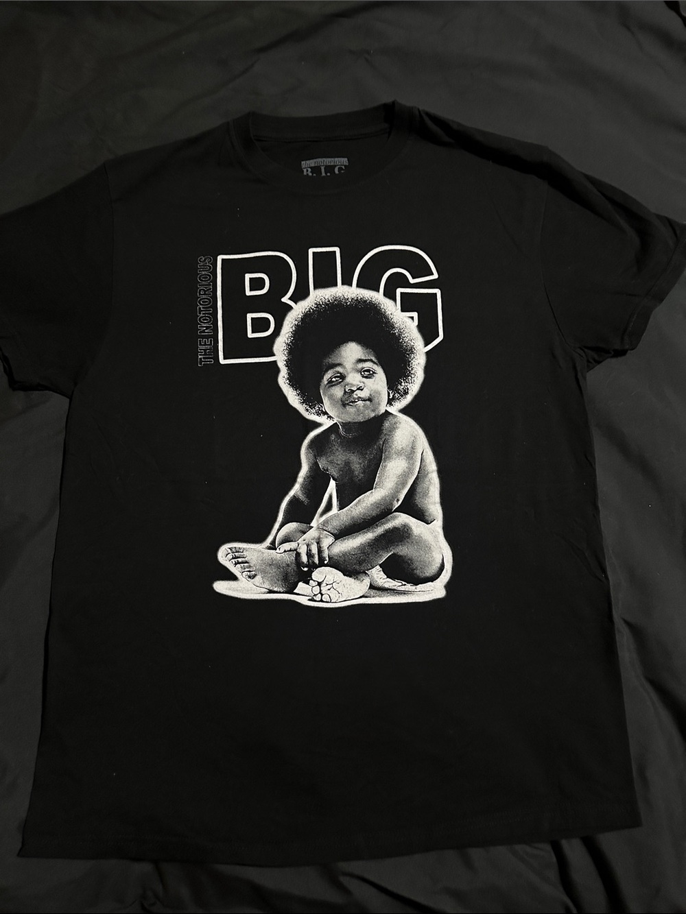 Notorious B.I.G. Baby Graphic Tee - Black